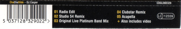 DJ Casper : Cha Cha Slide (CD, Single, Enh)