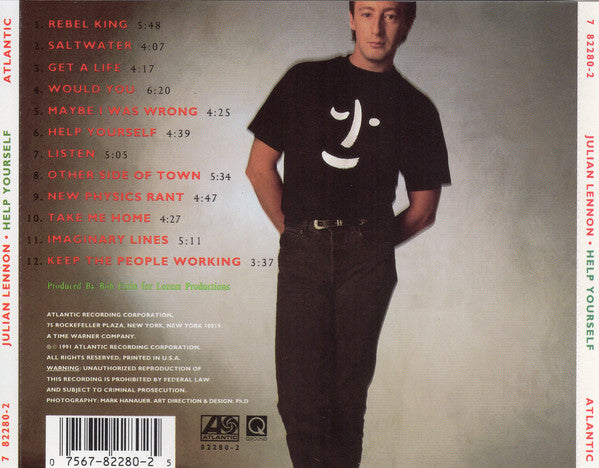 Julian Lennon : Help Yourself (CD, Album, Spe)