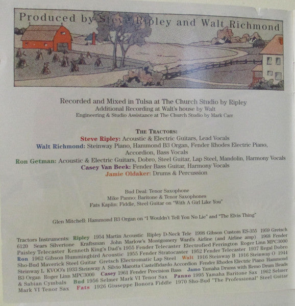 The Tractors : Farmers In A Changing World (HDCD, Album)