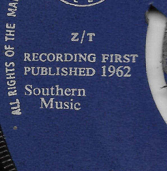 Sounds Incorporated : Sounds Like Locomotion / Taboo (7", Single)