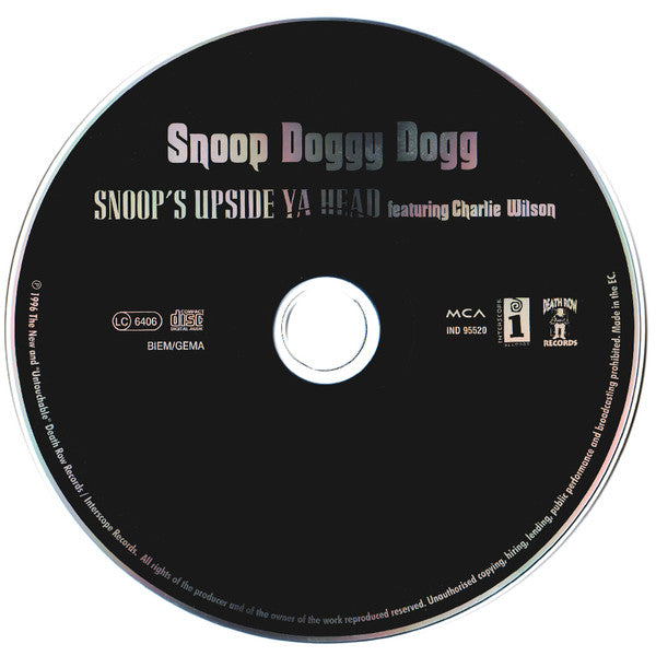 Snoop Dogg Featuring Charlie Wilson : Snoop's Upside Ya Head (CD, Single)