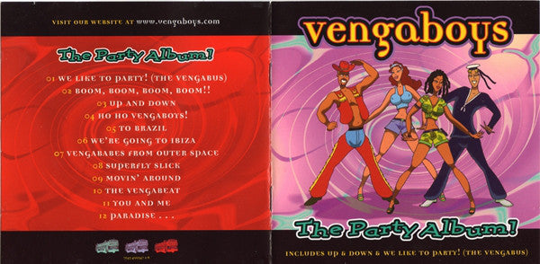 Vengaboys : The Party Album! (CD, Album)