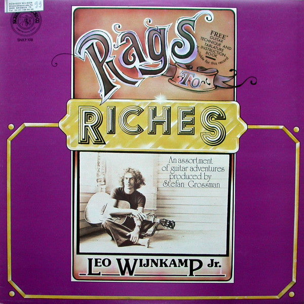 Leo Wijnkamp Jr. : Rags To Riches (LP, Album)