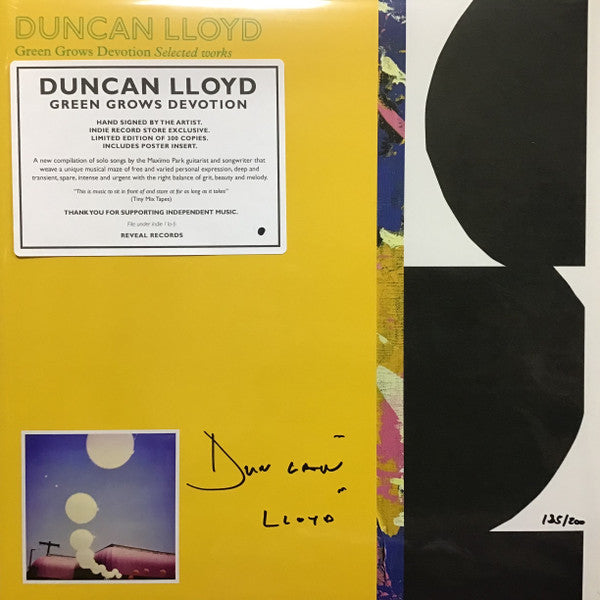 Duncan Lloyd : Green Grows Devotion - Selected Works (LP, Comp, Ltd, Num, Sig)