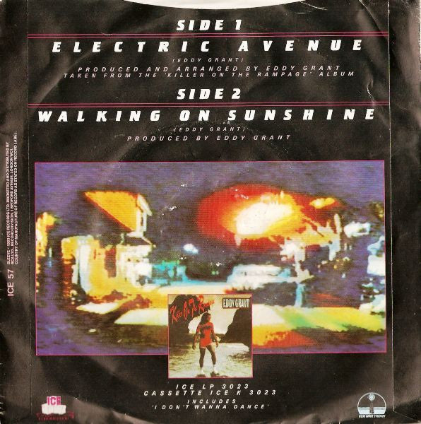 Eddy Grant : Electric Avenue (7", Single, Pus)
