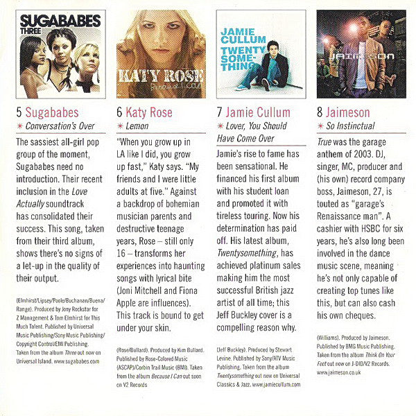 Various : Glamour Hits (CD, Comp, Promo)