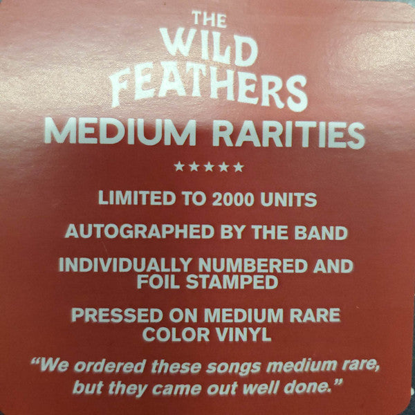 The Wild Feathers : Medium Rarities (LP, Ltd, Num, Sig)