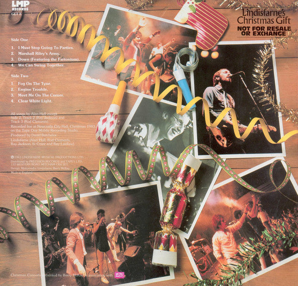 Lindisfarne : Lindisfarntastic! Live (LP, Album)