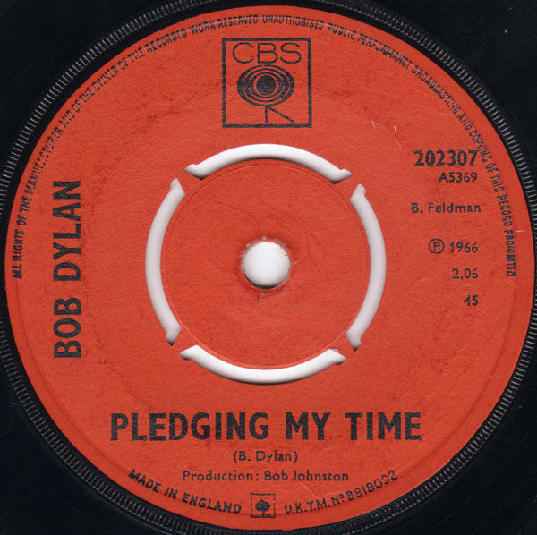 Bob Dylan - Rainy Day Women Nos. 12 & 35 (7) (Very Good (VG)) - DaddyPop