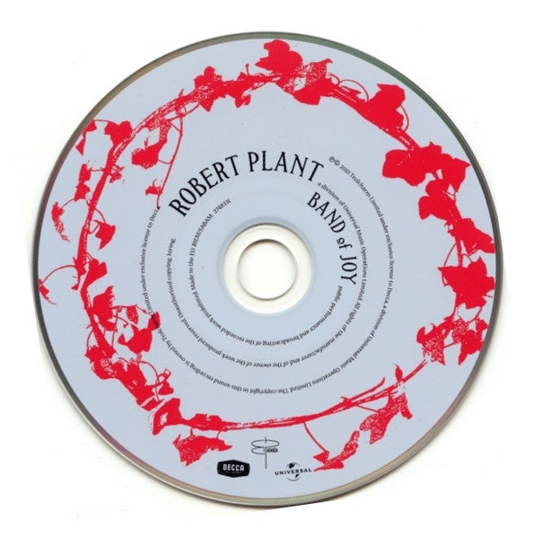Robert Plant : Band Of Joy (CD, Album, Son)