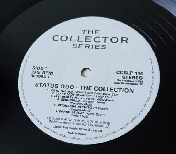 Status Quo : The Collection (2xLP, Comp)