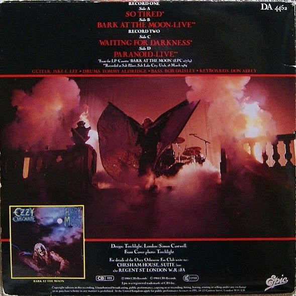 Ozzy Osbourne : So Tired (2x7", Single)