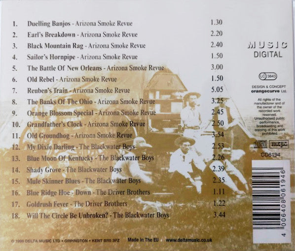 Various : The Best Of Bluegrass (CD, Album, Comp)