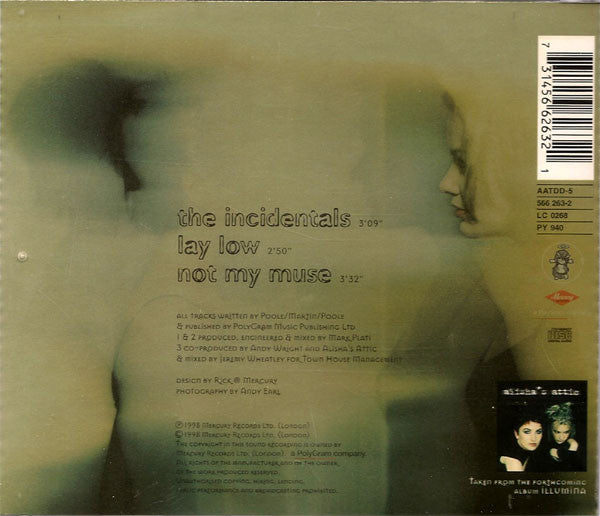 Alishas Attic - The Incidentals (CD) (Very Good Plus (VG)) - DaddyPop