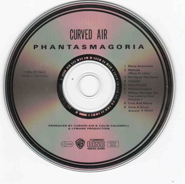 Curved Air : Phantasmagoria (CD, Album, RE)