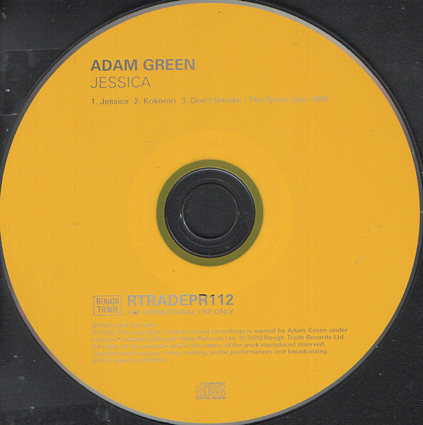 Adam Green : Jessica / Kokomo (CD, Maxi, Promo)