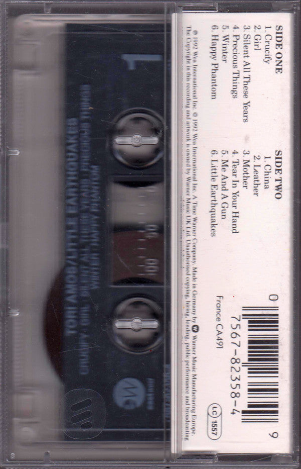 Tori Amos - Little Earthquakes (Cassette) (Very Good Plus (VG)) - DaddyPop