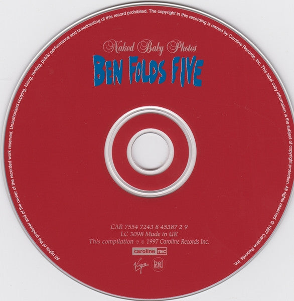 Ben Folds Five : Naked Baby Photos (CD, Comp)