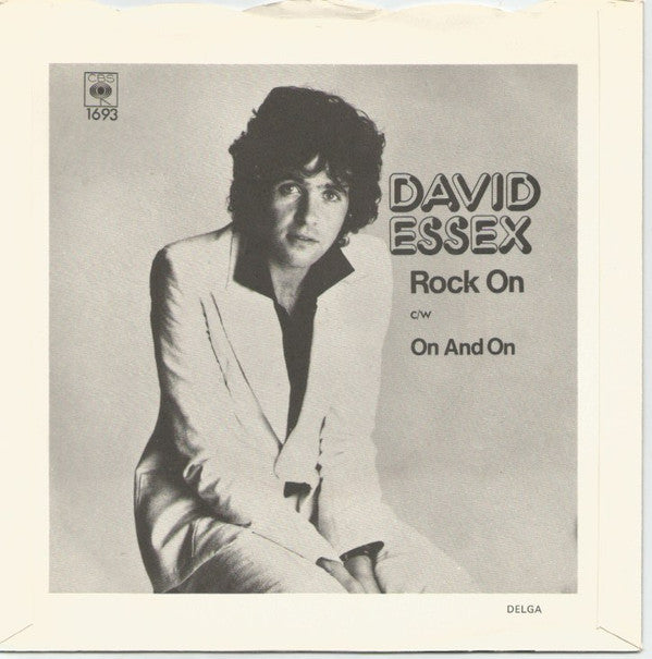 David Essex : Rock On (7", Pus)