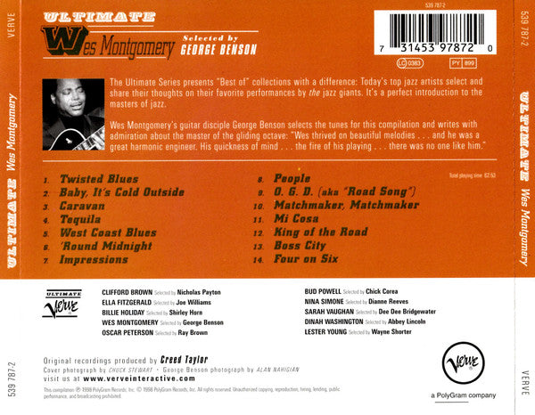 Wes Montgomery : Ultimate Wes Montgomery (CD, Comp)