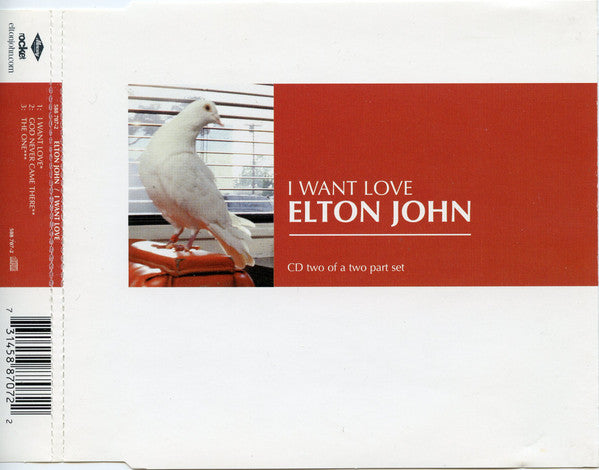 Elton John : I Want Love (CD, Single, CD2)