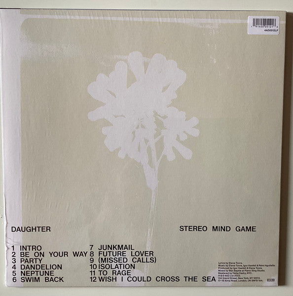 Daughter (2) : Stereo Mind Game (LP, Album)