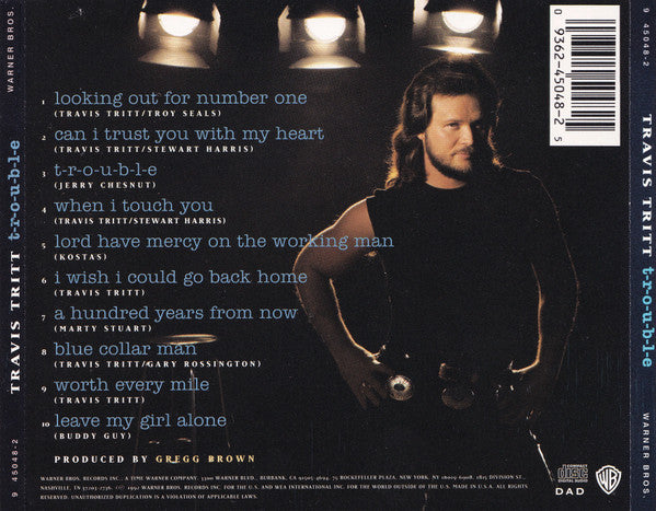Travis Tritt : T-R-O-U-B-L-E (CD, Album)