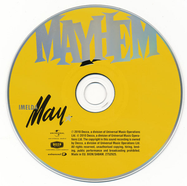 Imelda May : Mayhem (CD, Album, Enh)