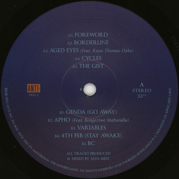 Alfa Mist : Variables (LP, Album, Dlx, Ltd)