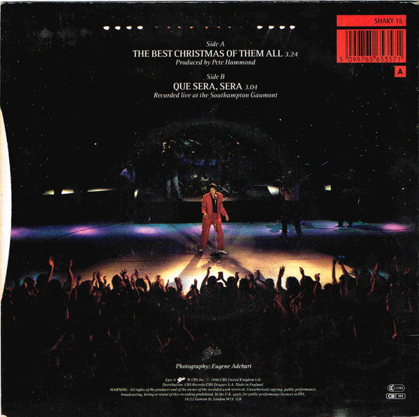 Shakin' Stevens : The Best Christmas Of Them All (7", Single)