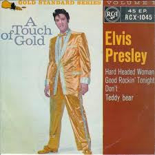Elvis Presley : A Touch Of Gold Volume 1 (7", EP, RE)