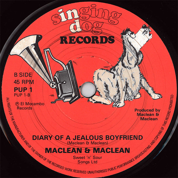 Maclean And Maclean : Dolli Parten's Tits (7", Single)