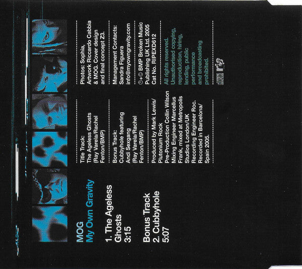 My Own Gravity - The Ageless Ghosts (CD) (Near Mint (NM Or M-)) - DaddyPop