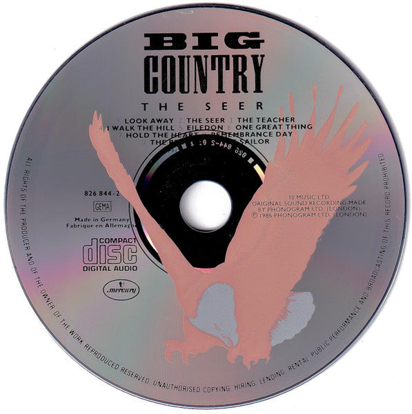 Big Country : The Seer (CD, Album)