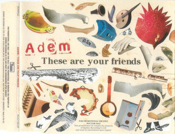 Adem - These Are Your Friends (CD) (Very Good Plus (VG)) - DaddyPop