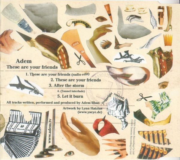Adem - These Are Your Friends (CD) (Very Good Plus (VG)) - DaddyPop