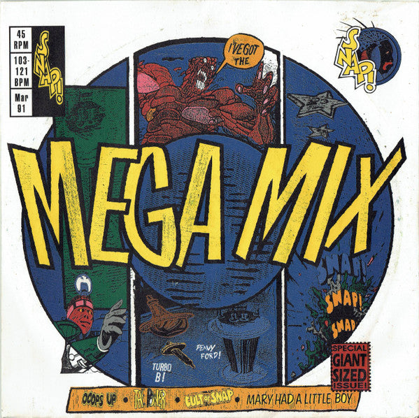 Snap! : Mega Mix (7", Single)