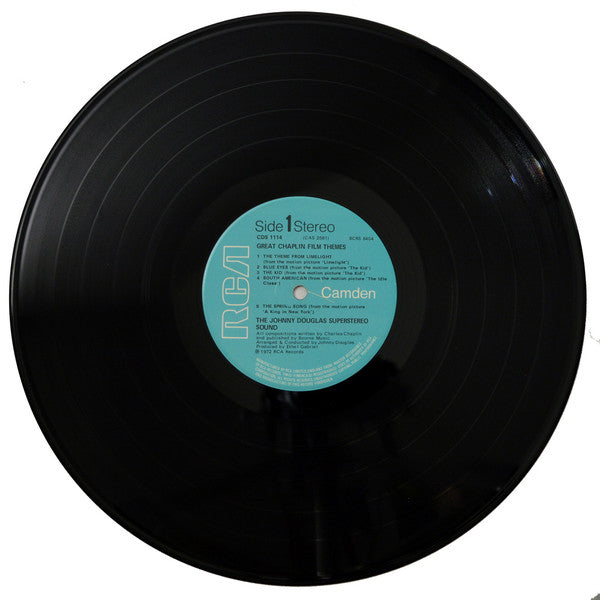 Johnny Douglas And His Orchestra : Great Chaplin Film Themes (LP)