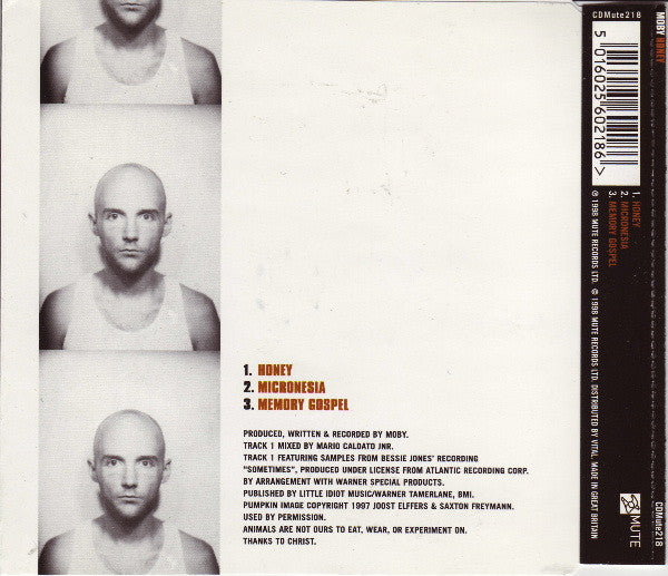 Moby : Honey (CD, Single)