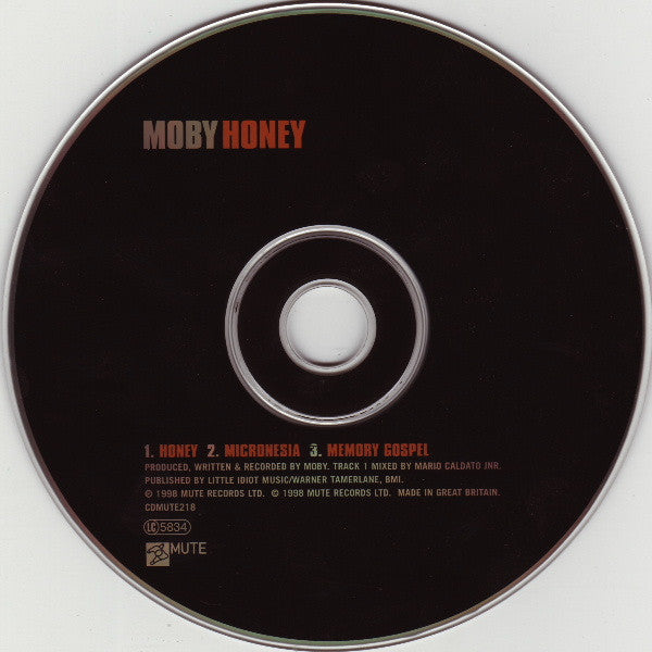 Moby : Honey (CD, Single)