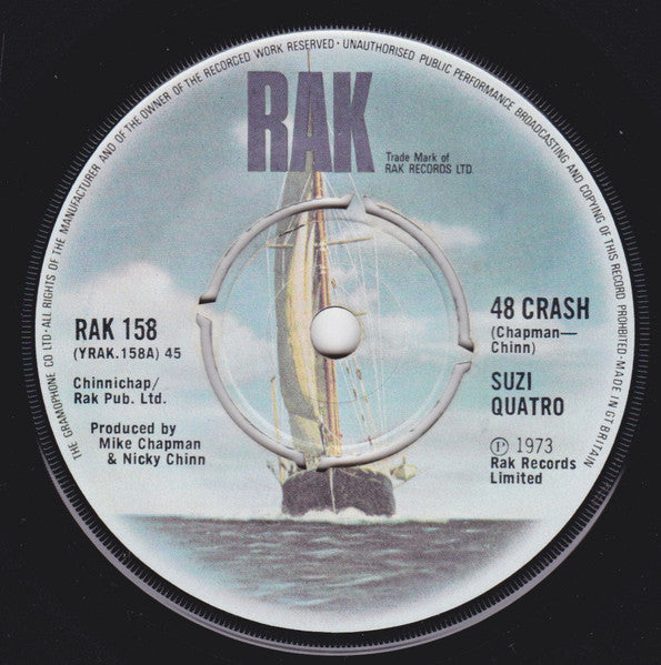 Suzi Quatro : 48 Crash (7", Single)