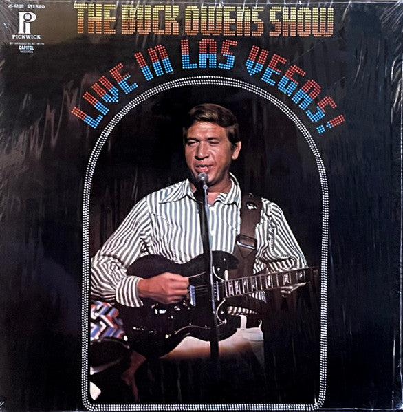 Buck Owens : The Buck Owens Show Live In Las Vegas (LP, Yel)