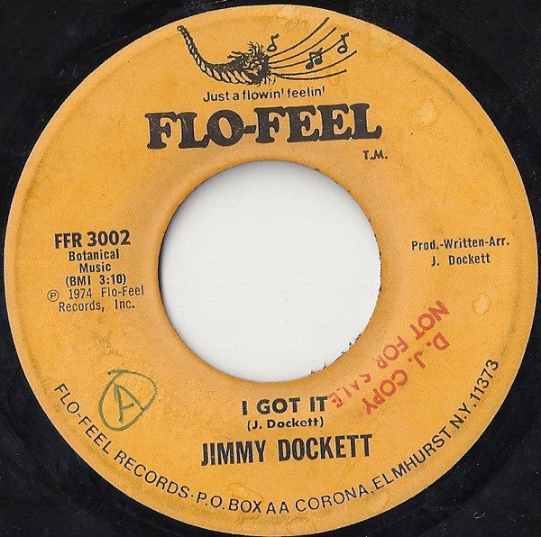 Jimmy Dockett : I Got It / Here (In My Heart) (7")