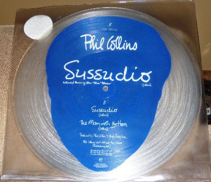 Phil Collins : Sussudio (Extended Remix) (12", Single, Pic)
