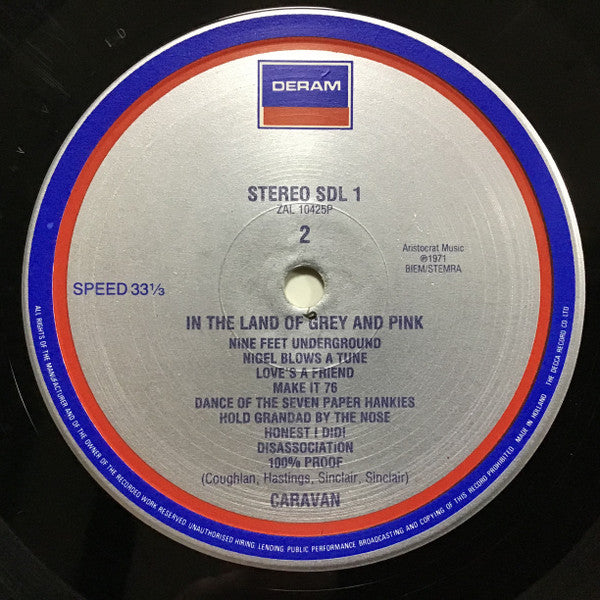 Caravan : In The Land Of Grey And Pink (LP, Album, RE, Sil)