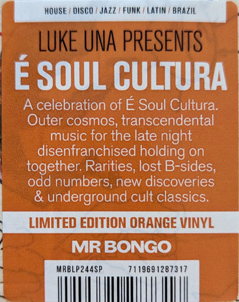 Luke Una : É Soul Cultura (2xLP, Comp, Ltd, RE, Ora)