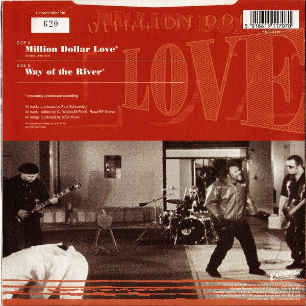 Dub War : Million Dollar Love (7", Ltd, Num)