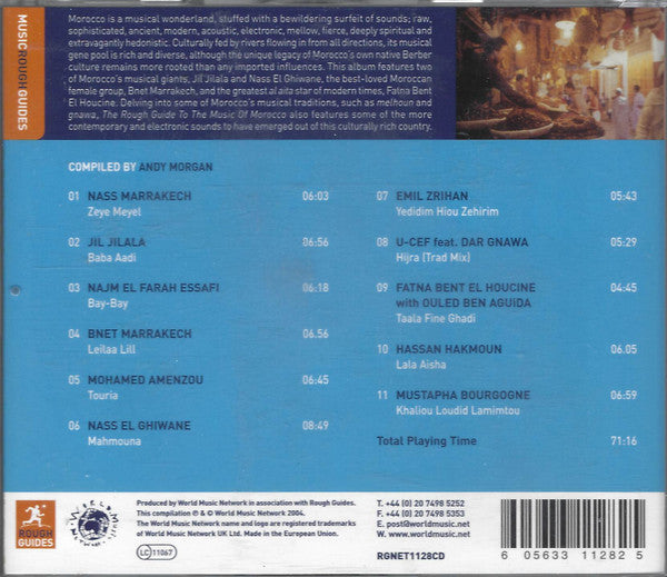 Various : The Rough Guide To The Music Of Morocco (CD, Comp, GZ )