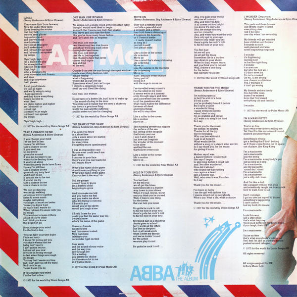 ABBA : The Album (LP, Album, Gat)