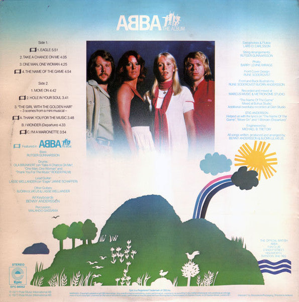 ABBA : The Album (LP, Album, Gat)